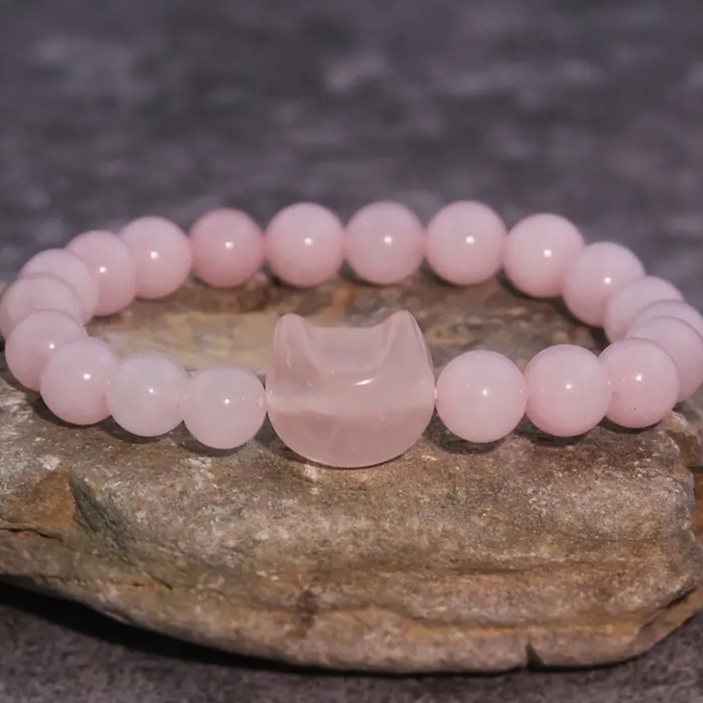 Cat gemstone bracelet - Picture 4 of 6
